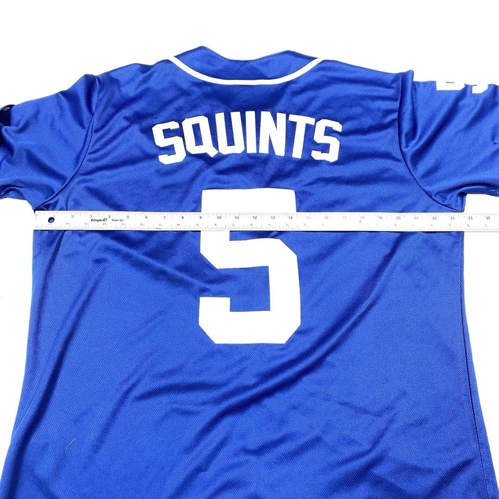 Sandlot Baseball Jersey Squints #5 Dodger Blue Stitched Men's Size Large - Picture 10 of 11